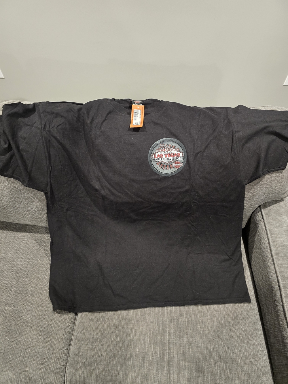 Harley-Davidson Black Tee with Las Vegas Badge